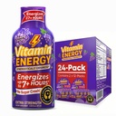 Vitamin Energy Focus+ Extra Strength Energy Shot Grape 24 Pack, 260mg Natural Caffeine, B-Vitamins, CoQ10, Amino Acids, Focus, Productivity & Clarity, Zero Sugar, Gluten-free, 1.93 fl oz