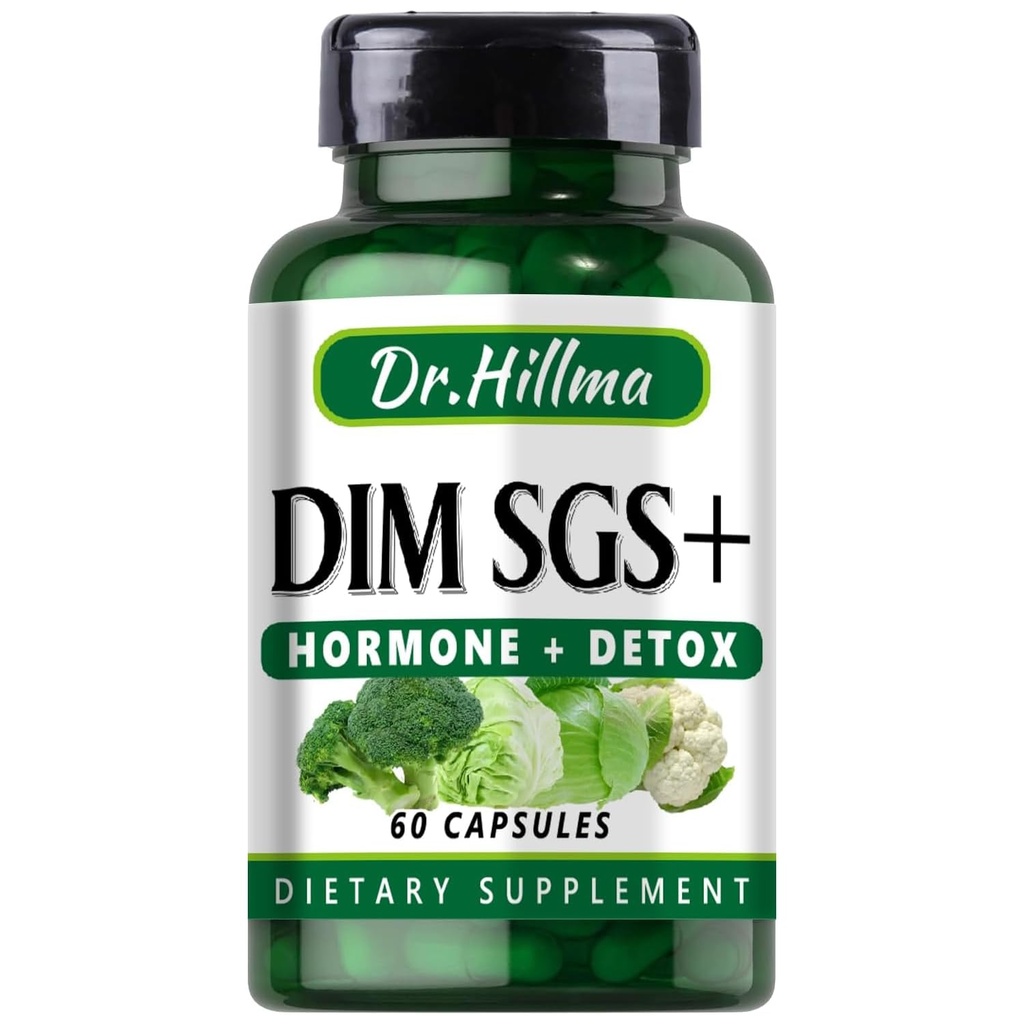 Dim συμπλήρωμα Dim Hormone Detox 200Mg Diindolylmethane Ενθαρρύνει το φυσιολογικό συμπλήρωμα οιστρογόνων για τις γυναίκες, Hormonal Acne Hot Flashes Συμπληρώματα, υποστήριξη εμμηνόπαυσης, προωθεί την αποτοξίνωση (60Κάψουλες)