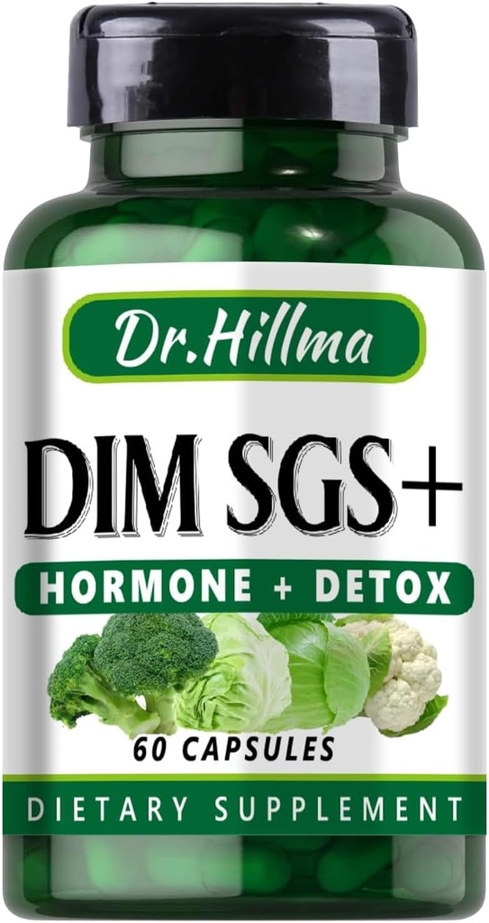 Dim συμπλήρωμα Dim Hormone Detox 200Mg Diindolylmethane Ενθαρρύνει το φυσιολογικό συμπλήρωμα οιστρογόνων για τις γυναίκες, Hormonal Acne Hot Flashes Συμπληρώματα, υποστήριξη εμμηνόπαυσης, προωθεί την αποτοξίνωση (60Κάψουλες)
