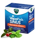 Vicks VapoPads Plus with Sinus Relief Formula - Vapor Pads Refill for Vicks Humidifiers and Steam Inhalers, Scent Pads for Congestion Relief, 20-Pack, Box Color May Vary