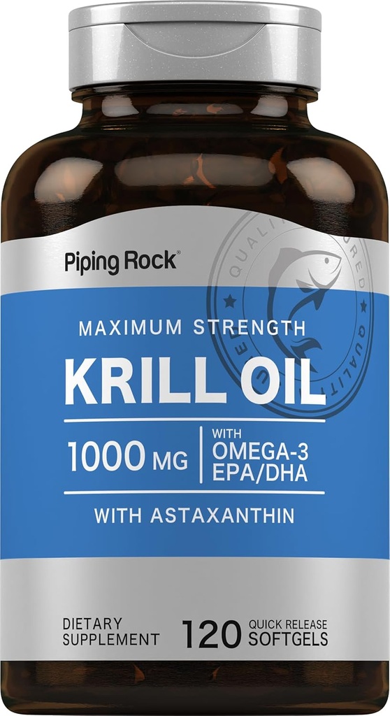 Πιπινγκ πετρέλαιο κριλ 1000mg Softgels 