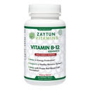 Zaytun Halal Vitamin B12 1000mcg, Προωθεί την παραγωγή ενέργειας, Μεταβολισμός και υγιές νευρικό σύστημα - χορτοφάγοι και Vegans Formula - Dairy-Free - 4 Μήνες Προμήθεια - Κατασκευάζεται στις ΗΠΑ