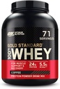 Βέλτιστη διατροφή Gold Πρότυπο 100% πρωτεΐνη Whey σκόνη, καφές, 5 λίρες (συσκευασία Μαΐου Vary)