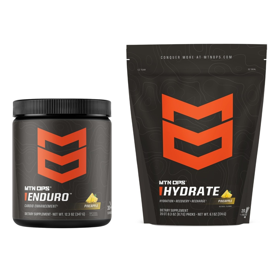MTN OPS Enduro Pineapple + Hydrate Pineapple Bundle