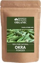 Organic Okra Powder 100% Pure Natural 200 Gram / 7.05 oz