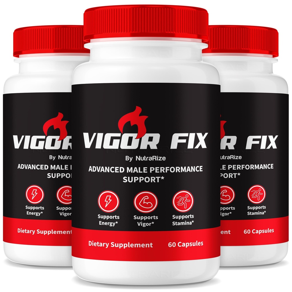 (3 Pack) Βιγκόρ Fix Ανδρικό συμπλήρωμα, VigorFix χάπια για άνδρες, Καθημερινή διατροφή για τη συνολική υγεία και ευεξία, Βιγκόρ Σταθερές κάψουλες υποστήριξης για την εμπιστοσύνη και την ενέργεια, Κριτικές (180 κάψουλες)