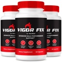 (3 Pack) Βιγκόρ Fix Ανδρικό συμπλήρωμα, VigorFix χάπια για άνδρες, Καθημερινή διατροφή για τη συνολική υγεία και ευεξία, Βιγκόρ Σταθερές κάψουλες υποστήριξης για την εμπιστοσύνη και την ενέργεια, Κριτικές (180 κάψουλες)