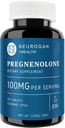 Neurogan Pregnenolone Supplement- 100 mg ανά Σερβίρισμα - 100 Tablets - Φυσικό Prohormone Support Hormone Balance & Healthy Aging - Μη ΓΤΟ-Made in USA