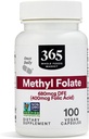 365 από Whole Foods Market, Folate μεθύλιο, 100 Count