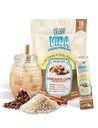 KLASS VIDA Energy + Hydration Coffee Horchata Agua Fresca Electrolyte Powder Packets | Sugar Free Electrolyte Drink Mix | Hydration Packets with Caffeine, L-Theanine & Coconut Water | 15 Stick Packs