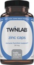 Twinlab Καπάκια ψευδαργύρου - Ανοσοποιητική υποστήριξη, Μεταβολισμός, Δερματική φροντίδα, 100 Καψάκια