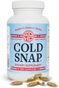 Snap Dynasty Cold Snap - 120ct Κάψουλες, Συσκευασία 1 - Βάση φυτών Πλήρης Υποστήριξη για την Ανοσολογική Υγεία για όλες τις ηλικίες, Ταχεία συμπληρώματα για το κρύο και την υποστήριξη της γρίπης, Δεν Αντενδείξεις