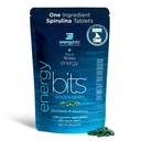 ΕΝΕΡΓΕΙΑ - Βιολογικά δισκία Spirulina - Φυτικά Algae Superfood - για Εστίαση, Καταλληλότητα, Ενέργεια - Πρωτεΐνες φυτών - Χωρίς γλουτένη - Κολλαγόνο, Βιταμίνη Β12, Ωμέγα 3 - Κετο & Vegan - 1000 δισκία άλγης