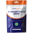 Vitamatic Bifidobacterium Breve Probiotic Powder - Digestive Health Support - 100 Gram (3.5 OZ) - 100 Servings