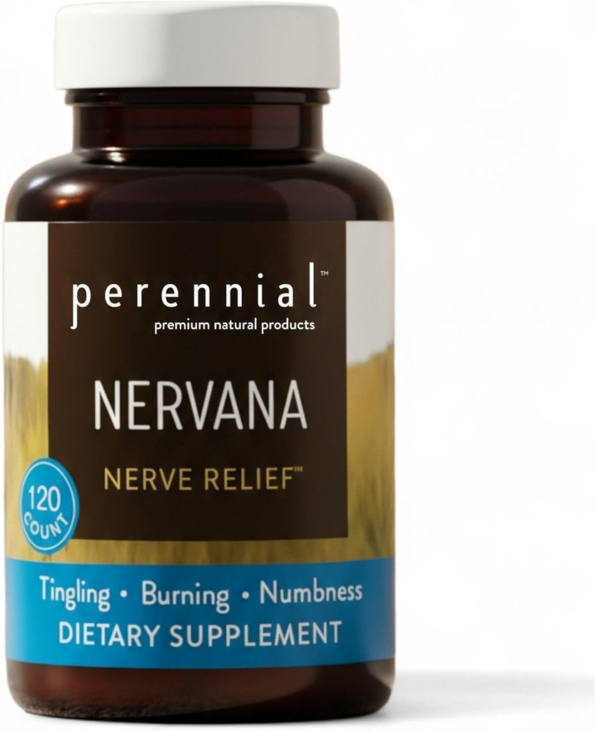 Perennial Nervana – Herbal Nerve Support & Mood Balance Formula 