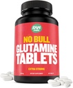 «No Bull» L- Glutamine δισκία, καθαρό L χάπια γλουταμίνης, μη ΓΤΟ, L συμπλήρωμα γλουταμίνης, φυσικά Vegan, χορτοφάγων φιλικό και χωρίς γλουτένη, 1000mg