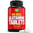 L Glutamine Tablets, No Bull Amino Acid Gut Health Supplement, 120 Pills