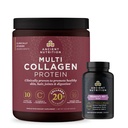 Ancient Nutrition Women's Multivitamin 40+ Once Daily, 30 Count + Multi Collagen Protein Powder, Unflavored, 40 Servings