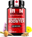 Iron Brothers Συμπληρώματα Testosterone Booster για άνδρες, 90 κάψουλες 