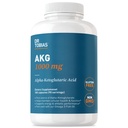 Dr. Tobias AKG συμπλήρωμα 1000mg ανά υπηρεσία, Bioδιαθέσιμο Άλφα Κετογλουταρικό οξύ, υποστηρίζει Κυτταρική Ενέργεια & Νιτρικό Οξείδιο ροής, Vegan, Χωρίς γλουτένη, Μη ΓΤΟ, 180 κάψουλες, 90 εξυπηρετούν