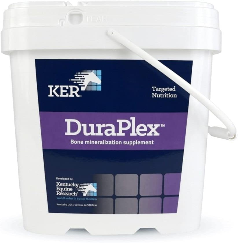 Kentucky Equine Research DuraPlex: Συμπλήρωμα Ορυκτοποίησης Οστών, 4 kg (66 μερίδες)