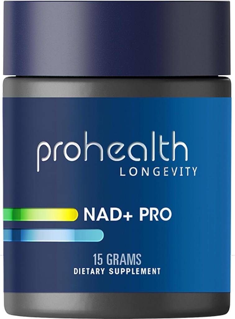 ProHealth NAD+ Pro (15 Grams) - NAD+ Ενισχύοντας τη Φόρμουλα - Αμιγής Νικοτιναμίδη Αδενίνη Δινουκλεοτίδιο Βιοδιαθέσιμη διαμήκη σκόνη