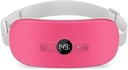 NOWWISH Βάση Θέρμανσης για Περιόδου Cramps Pain Relief, Portable Electric Cordless Menstrual Θέρμανση Pad Rechargeable with 6 Heat Levels and 6 Massage Modes, Christmas Gifts for Women Teen Girls, Red