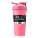 BlenderBottle Sport Μονωμένο μπουκάλι αναδευτήρα από ανοξείδωτο χάλυβα με σύρμα Whisk, 24 Ounce, ροζ – πρωτεΐνη Shakes & Ενυδάτωση για αθλητές & Fitness Enthusiasts, Easy Mixing, Διατηρεί τα ποτά κρύα, κλειδωμένα Lid