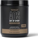 Art of Sport 30g Πρωτεϊνική σκόνη, σοκολάτα, πρωτεΐνη για αθλητές, φυτά με βάση, γαλακτοκομικά & γλουτένη, 0g ζάχαρη, 5g BCAA, 3,5g MCT, 1,21lb μπανιέρα