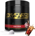 EHP Labs OxyShred Hardcore Super Dosed Pre Processed Powder - Preworkout Powder with L Glutamine & Acetyl L Carnitine, Energy Boost Drink - 275mg Caffeine - Cali Cola, 40 Servings