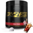 EHP Labs OxyShred Hardcore Super Dosed Pre Processed Powder - Preworkout Powder with L Glutamine & Acetyl L Carnitine, Energy Boost Drink - 275mg Caffeine - Cali Cola, 40 Servings