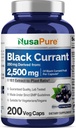 NusaPure Black Currant 10:1 Extract, 250 mg Ισοδύναμο με 2.500 mg, ανά Veg Caps 200 Vegan, Non-GMO