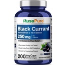 NusaPure Black Currant 10:1 Extract, 250 mg Ισοδύναμο με 2.500 mg, ανά Veg Caps 200 Vegan, Non-GMO