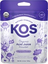 KOS USDA Βιολογική σκόνη Acai, μη γλυκαντικά Superfood - Φυσικό αντιοξειδωτικό, Acai Berry για smoothies και Bowls - Πολυφαινόλη Αφθονία, χωρίς γλουτένη, μη GMO, Φιλική προς το κλίμα επανασφραγιζόμενη τσάντα, 40 εξυπηρετούν
