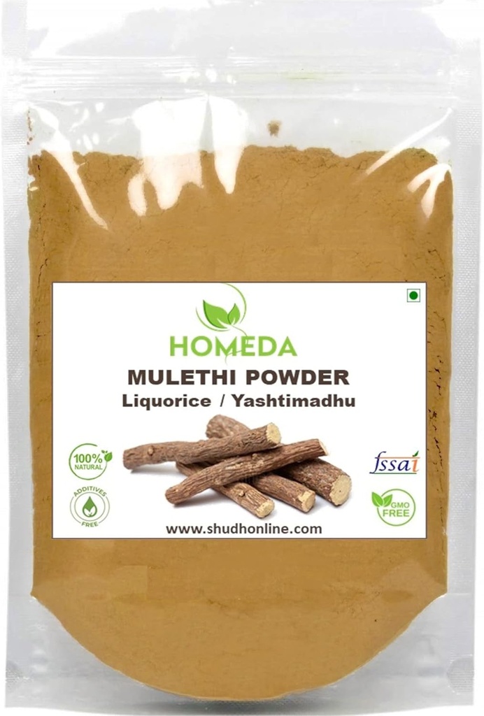 Βιολογική σκόνη ρίζας γλυκόριζας (3.5 oz - 100g), Mulethi σκόνη οργανική για το πρόσωπο, Pure εκχύλισμα ρίζας γλυκόριζας για το δέρμα, Regaliz Raiz Organico Αποξηραμένες ρίζες γλυκόριζας Herb, Extracto De Regalis 0.2 lb