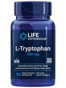 Επέκταση ζωής L-Tryptophan, 500 mg, Ενθαρρύνει υγιή επίπεδα σεροτονίνης και προάγει υγιή ύπνο, διάθεση, αντίδραση & κορεσμός στρες, χωρίς γλουτένη, μη ΓΤΟ, χορτοφάγους, 90 κάψουλες