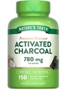 Nature's Truth Enabled Charcoal Capses 780 mg 