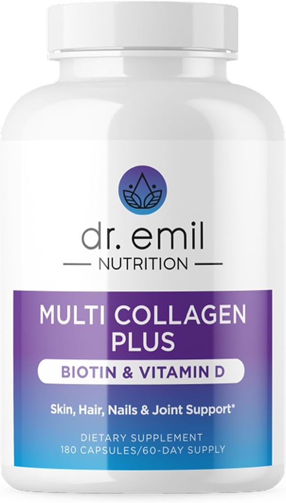 DR. EMIL NUTRITION Multi Collagen Peptides Plus Βιοτίνη και βιταμίνη D 