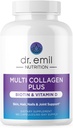 DR. EMIL NUTRITION Multi Collagen Peptides Plus Βιοτίνη και βιταμίνη D 