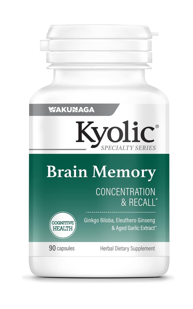 Εγκεφαλική μνήμη σειράς Kyolic Specialty, για συγκέντρωση και ανάκληση