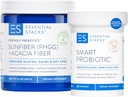 Ουσιώδη καύσιμα στοιβάδων Gut Bundle σας: Smart Probiotic (30 ct) + Φιλικά πρεβιοτικά (7.4 oz)