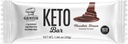 Genius Gourmet Gluten Free Keto Protein Bar, Σοκολάτα Keto Bars, Premium MCTs, Low Carb, Χαμηλή Ζάχαρη (Chocolate Dream, 12 Count (Pack of 1))