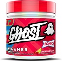 GHOST Gamer: Ενέργεια και Focus Υποστήριξη Φόρμουλα - 40 εξυπηρετήσεις, Sonic Cherry Limeade - Nootropics & Φυσική καφεΐνη για την προσοχή, ακρίβεια και αντίδραση του χρόνου - Vegan, χωρίς γλουτένη