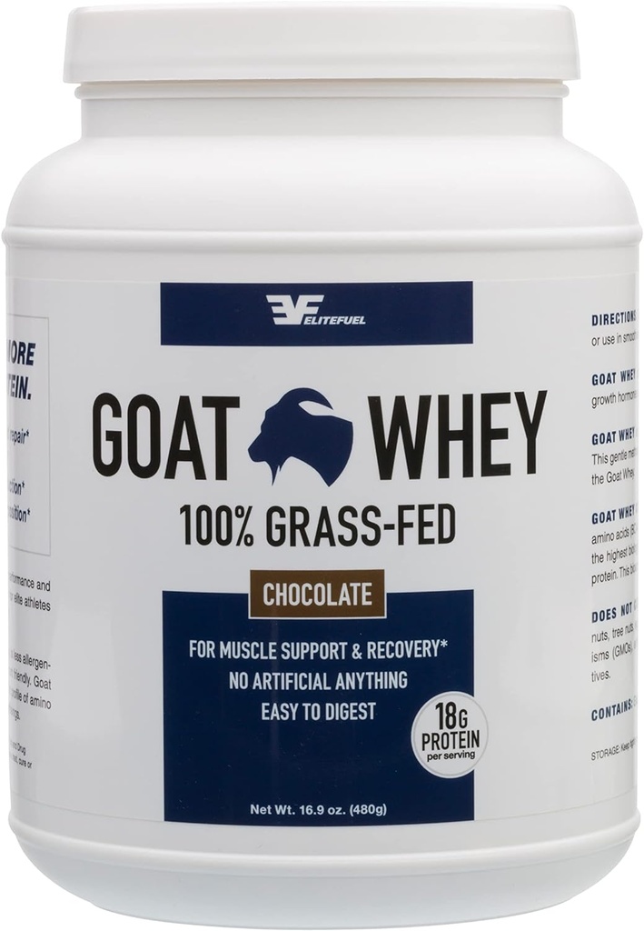 Goat Whey Protein | Grass-Fed | Natural Chocolate