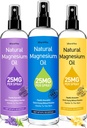 Σπρέι μαγνησίου, Αμιγές Σπρέι Λάδι Μαγνησίου για τα πόδια,Ιδανικό Δώρο για τη Μυική Χαλάρωση & Καλύτερος Ύπνος, Απορρόφηση Ραπίδας, Γρήγορο Ξύρισμα Χωρίς Υπολείμματα-Άγρια.