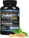 Triple Strength PhytoSterol Complex - CholestRX - Beta-Sitosterol - 3.000mg για μέγιστη υποστήριξη, χωρίς γλουτένη, 90 Count - Συσκευασία μπορεί να Vary