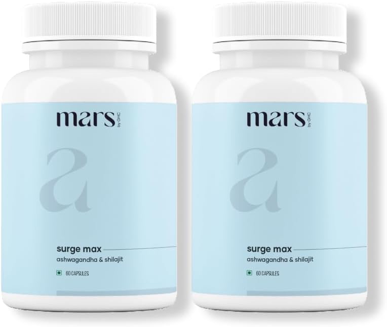 Mars Surgemax Φυσικές κάψουλες με Shilajit & Safed Musli 