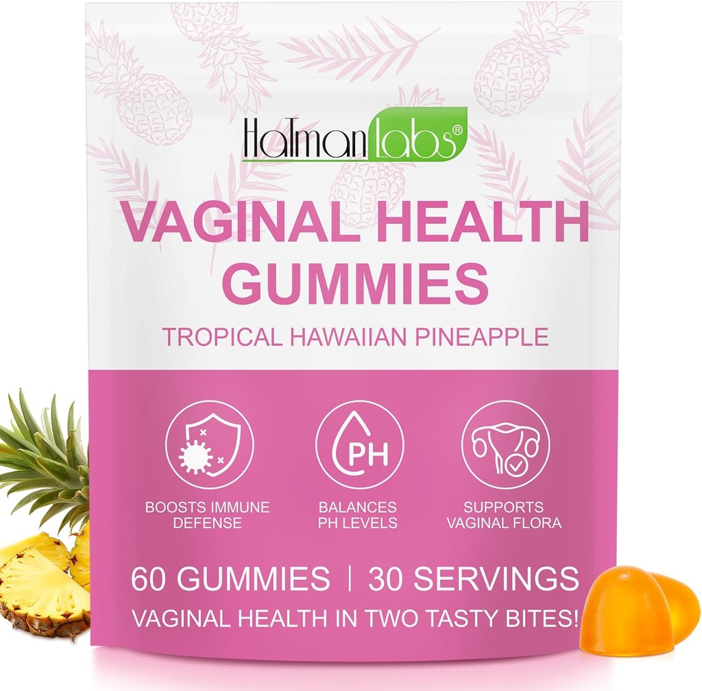 Premium θηλυκή ισορροπία Gummies, Vital Κολπικά προβιοτικά Πηγή Feminine Gummies, Probiotic Gummies για προγεννητικές & μεταγεννητικές γυναίκες - Προβιοτικά για την πέψη, pH ισορροπία, ουλίτιδα υγεία, ανοσοποιητική υποστήριξη