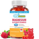 Μαγνήσιο Γλυκινικό Gummies 500mg με L-Θρεονικό, Βιταμίνη D, B6, Κάλιο & CoQ10 