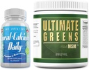 Καθημερινή Υγεία - Coral Calcium Καθημερινή & Ultimate Daily Greens με MSM σκόνη (1 μήνας προσφοράς)